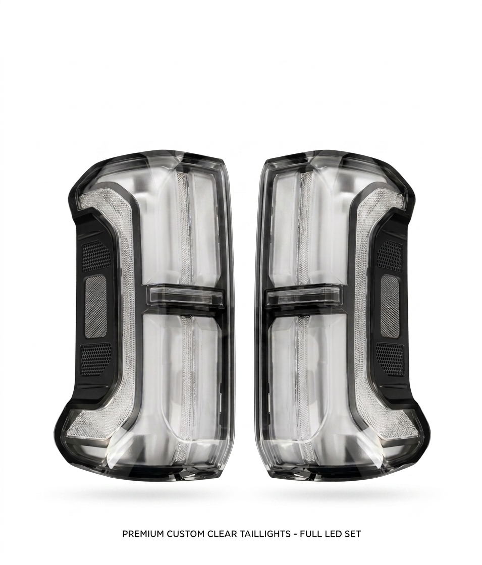 2024-2026 4th Gen Tacoma Clear Taillights