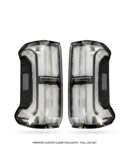 2024-2026 4th Gen Tacoma Clear Taillights